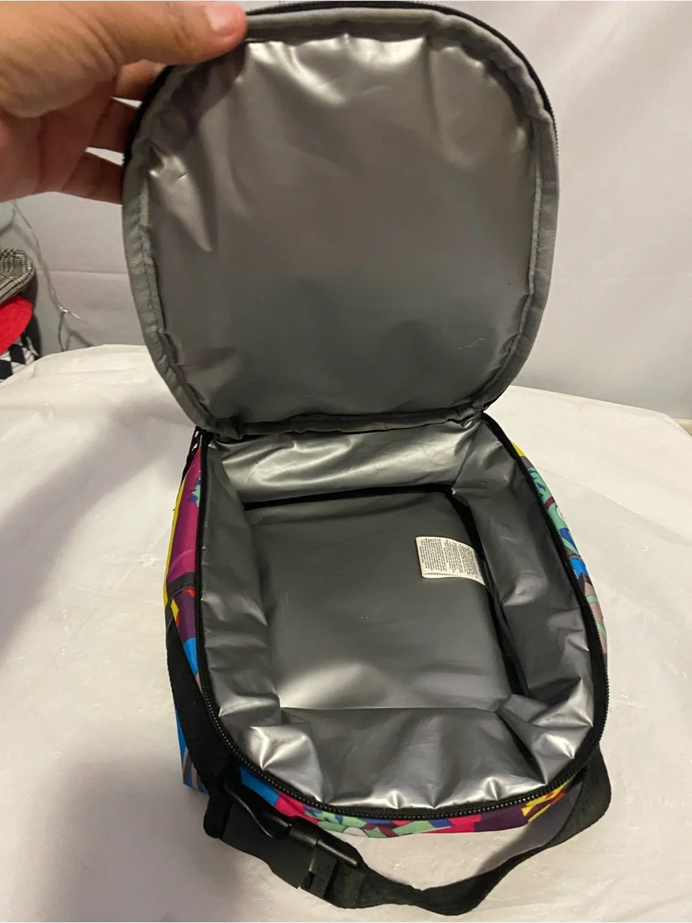 Kids Backpack - Multicolor Llama Print